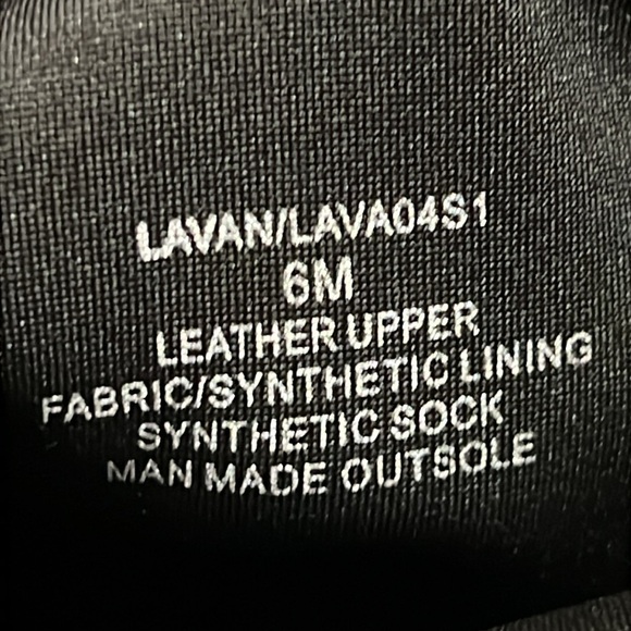 Steve Madden Lavan black leather boots kitten heel size 6 - Picture 3 of 6